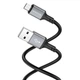 Кабель BOROFONE BX83 USB-A to MicroUSB Famous для швидкого заряджання та передачі даних 1 м, 2,4 А Black - зображення 2