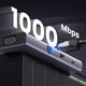 Хаб Ugreen CM498 USB3.1 TypeC 9-in-1 HDMI60Hz VGA USB 3.0х3 RJ45 PD 100W Grey (15600) - зображення 5