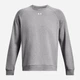 Bluza bez kaptura męska Under Armour UA Rival Fleece Crew 1379755-025 XL Szara (196884798666) - obraz 5
