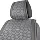 Комплект преміум накидок для сидінь BELTEX BX81200 Monte Carlo grey - зображення 2