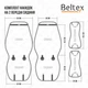 Комплект премиум накидок для сидений BELTEX BX84200 New York grey - изображение 7