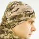 Шапка камуфляжна трикотажна демісезонна, забарвлення світлий Піксель - зображення 4