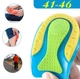 Ортопедичні силіконові амортизуючі устілки під п'яту Gel Insole Silicone Розмір 41-46 - зображення 1