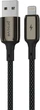 Кабель Proove Dense Metal Lightning 2.4A 1 м Black (504960001) - изображение 1