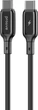 Кабель Proove Flex Metal Type-C to Type-C 60 Вт 1 м Black (505050001) - изображение 1