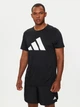 Футболка спортивная длинная мужская Adidas Run It Tee IL7235 S Черная (4067887721929) - изображение 10