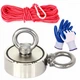 Магніт неодимовий Kraft&Dele KD10416 240 кг + мотузка та рукавички - зображення 1