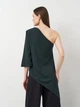 Футболка женская Zara 1165/466 S Зеленая (01165466933022) - изображение 2