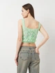 Футболка женская Zara 1957/165 L Зеленая (01957016526040) - изображение 2