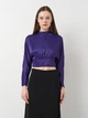 Футболка женская Zara 1971/204 S Фиолетовая (01971204611028) - изображение 1
