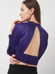 Футболка женская Zara 1971/204 S Фиолетовая (01971204611028) - изображение 4