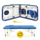 Массажный стол складной 4FIZJO Massage Table Alu W60 Blue (P-5907739318404) - изображение 2