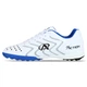 Сороконожки обуви футбольная размер 40 Pro Action VL22587-TF-WB WHITE/BLUE (верх-PU, подошва-RB, белый-синий) - изображение 3