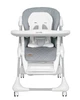 Детский стульчик для кормления малыша складной пластиковый Toffee Carrello Cloud Grey - изображение 2