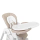 Детский стульчик для кормления малыша складной пластиковый Toffee Carrello Cloud Grey - изображение 3