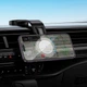 Автомобильный держатель Hoco HW29 (магнитный крепеж, MagSafe, беспроводная зарядка, 15W, для смартфонов 4.5"-7") - Черный - изображение 2