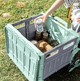 Тележка для пикника складная на 8 колес с складным ящиком Easy Camping EC-0978 Green - изображение 3