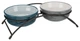 Миски для собак керамические на подставке Trixie Eat on Feet 13 см/2*250 мл - изображение 1