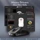 Бездротова Ігрова (2.4G, Bluetooth) ATTACK SHARK X3 Чорна Мишка, PAW3395, 26000 DPI - зображення 7