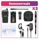 Рация Baofeng UV-82 MK5 комплект 2 шт., UHF/VHF, 8 Вт, 1800 мАч + Гарнитура + Ремешок на шею - изображение 6