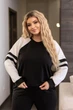 Прогулянковий жіночий костюм в спортивному стилі Fashion 54/56 чорний - зображення 2