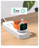 Бездротовий зарядний пристрій UGREEN CD144 for Apple Watch MFi Type-C білий (2000144) - зображення 6