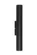 Светильник настенный MSK Electric Elegant бра под две лампы NL 2460 BK - изображение 1