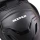 Моточерепаха Scoyco AM07 чорна, M - зображення 3