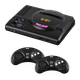Консоль 2E 16bit Sega Mega Drive HDMI + 2 Беспроводных Геймпада + 183 Встроенные Игры Black - изображение 1