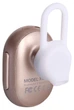 Беспроводная моно гарнитура XO B18 Bluetooth mini золотистая - изображение 2