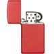 Запальничка Zippo 1633 Slim Red Matte - изображение 4
