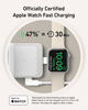 Зарядний пристрій Anker MagGo Wireless Charging Station 3-in-1 15W для iPhone (2000154) - зображення 4