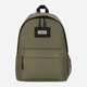 Рюкзак тканевый 17 л светоотражающий Bagland Stylish M 1118420664 Хаки (2011184206643) - изображение 1