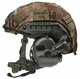 Балістичний шолом каска FAST Helmet NIJ IIIA оливковий+Тактичні навушники M32+кавер - изображение 2