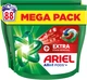 Капсулы для стирки Ariel Pods+ All-in-1 Extra Stain Removal Экстрасила выведение пятен 88 шт (8700216764353) - изображение 1