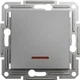 Выключатель 1-клавишный с подсветкой Schneider Electric Asfora Самозажимной Антрацитовый (EPH1400171) - изображение 2