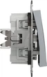1-клавишный перекрестный выключатель Schneider Electric Asfora Сталь (EPH0500162) - изображение 2