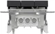 Выключатель 3-клавишный Schneider Electric Asfora 10A Антрацитовый (EPH2100171) - изображение 4