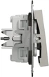 Выключатель 3-клавишный Schneider Electric Asfora 10A Бронза (EPH2100169) - изображение 4