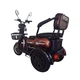 Електротрайк FADA OLDi 1000W Кавовий - зображення 4