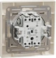1-клавишный проходной выключатель Schneider Electric Asfora 10A Кремовый с рамкой (EPH0400123) - изображение 5