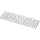 Клавіатура бездротова Logitech K950 Bluetooth/Wireless UA Off-White - зображення 1