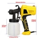 Электрический краскопульт (800мл, 500Вт) Electric Paint Sprayer / Пульверизатор для краски / Краскораспылитель - изображение 10