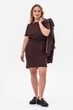 Сукня FIBI бордо 3XL (3043032) - изображение 2