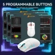 Мышь игровая беспроводная ATTACK SHARK X11 White - изображение 5