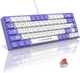 Клавиатура проводная Ajazz Ak680 Purple USB Механическая, Красные переключатели HOT SWAP - изображение 1