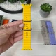 Силиконовый Ремешок Ocean Band для Apple Watch 42,44,45,49 мм желтый - изображение 2