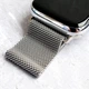 Металический ремешок для Apple Watch Milanese loop 42/44/45/49 mm стальной - изображение 8