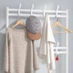 Вешалка для одежды (154х60х29,5см) New simple floor clothes rack, Белая / Стойка для вещей - изображение 3