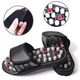 Масажні капці 38-39р, Massage Slipper NJ-498 / Тапочки для масажу ніг / Капці з шипами - зображення 1